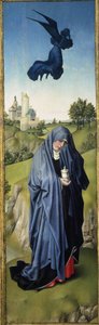 Mary Magdalene, Crucifixion Triptych by Rogier van der Weyden